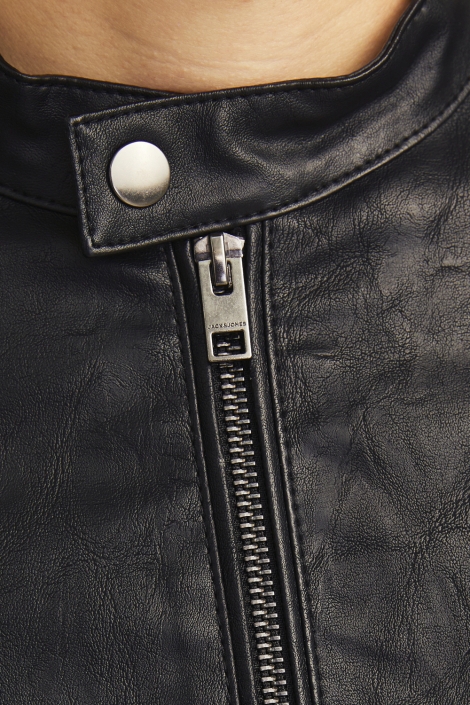 JJ Rebel jrebcaleb pu jacket noos